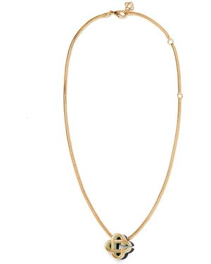 Casablanca Paris Hiking Stacked Necklace By - Metallic