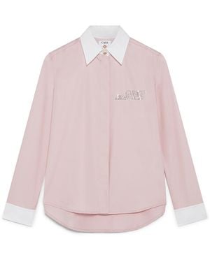 Casablanca Paris Chemise À Manches Longues Crystal - Pink