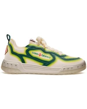Casablanca Paris Trainers Pour Homme Vert Dégradé Court - Green