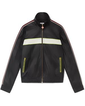 Casablanca Paris Veste En Cuir Noire - Black