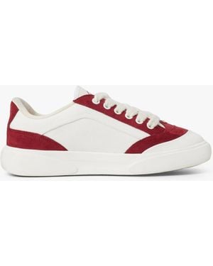 Casablanca Paris Burgundy Del Mar Trainer, Size By - Pink