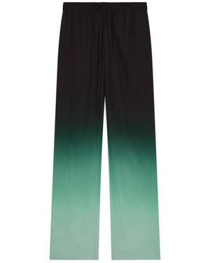 Casablanca Paris Gradient Ping Pong Jacquard Pants, Size By - Green