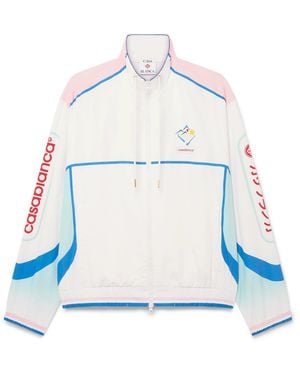 Casablanca Paris Veste Coupe-Vent Sportive Casa - Blue