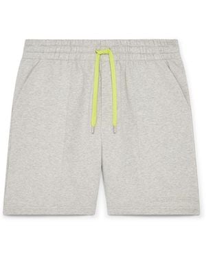 Casablanca Paris Short De Survêtement En Mélange De Cachemire - White