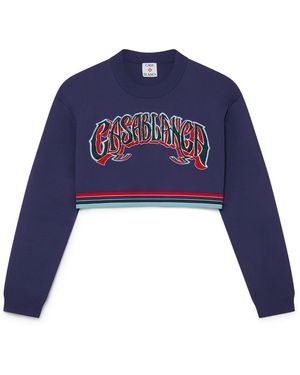 Casablanca Paris Pull Court De Baseball - Blue