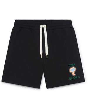 Casablanca Paris Short De Survêtement Mushroom - Black