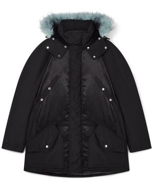 Casablanca Paris Parka En Nylon - Black