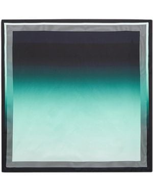 Casablanca Paris Foulard De Taille Moyenne En Soie Dégradé Ping Pong - Green