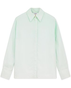 Casablanca Paris Gradient Monogram Jacquard Shirt, By - White