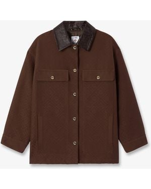 Casablanca Paris Workwear Jacket, By - Brown