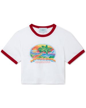 Casablanca Paris Casa Phantastica Baby T-Shirt - White