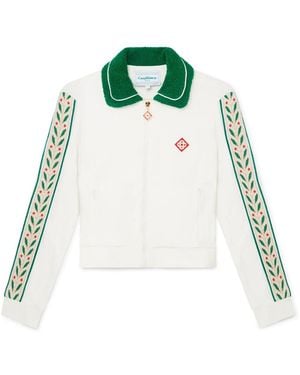 Casablanca Paris Laurel Track Jacket, By - Green