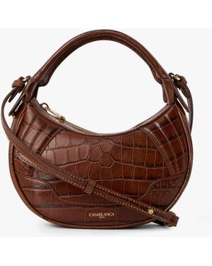 Casablanca Paris Biker Bag By - Brown