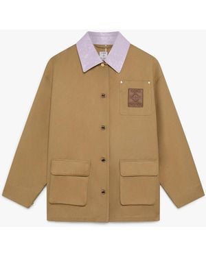 Casablanca Paris Heavyweight Pocket Jacket, By - Natural