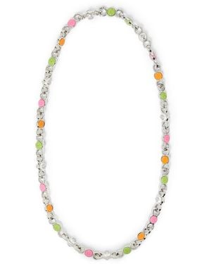 Casablanca Paris Bull Link Chain Long Necklace By - Metallic