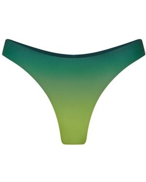 Casablanca Paris Gradient Bikini Bottom - Green