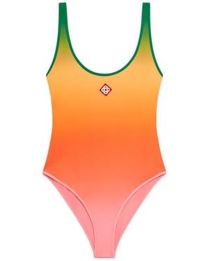 Casablanca Paris Maillot De Bain Dégradé - Orange