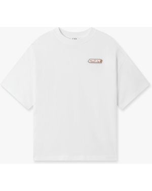 Casablanca Paris Casa Racing Oversized Short Sleeve T-Shirt, By - White