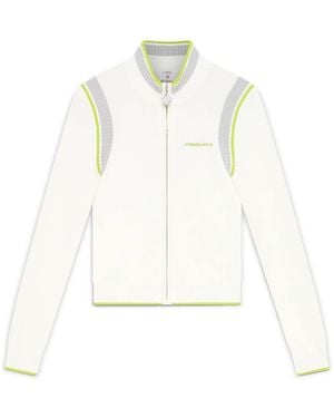 Casablanca Paris Veste De Tennis Zippée - White