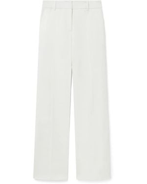Casablanca Paris Pantalon De Tailleur En Laine - White
