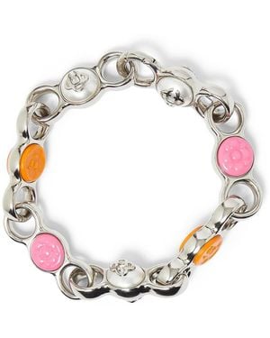 Casablanca Paris Bull Link Chain Bracelet By - Metallic