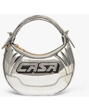Casablanca Paris Biker Bag By - Metallic