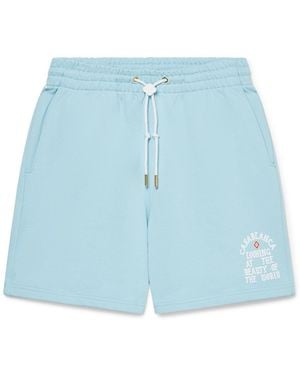 Casablanca Paris Short De Survêtement Beauty Of The World - Blue