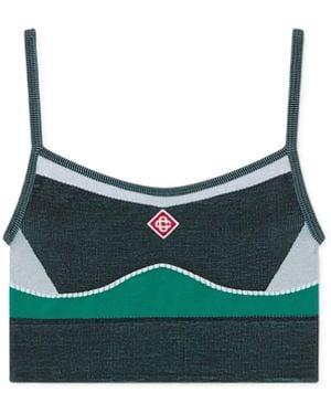 Casablanca Paris Soutien-Gorge Sans Coutures Casa Sport - Green