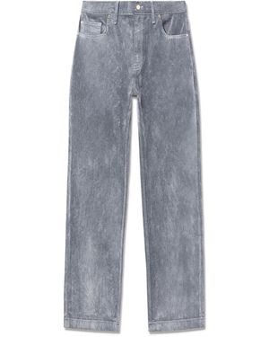 Casablanca Paris Jean À Texture Peach - Grey