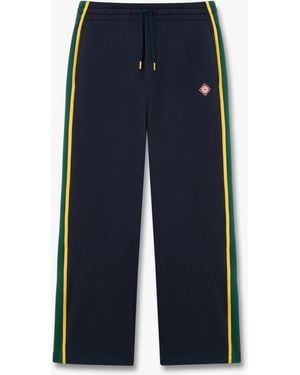 Casablanca Paris Panelled Joggers, By - Blue