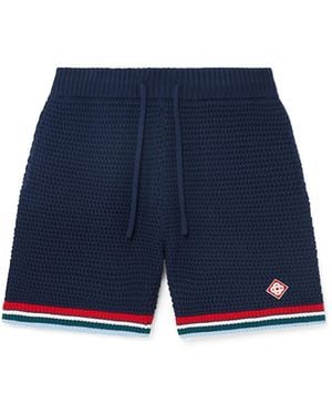 Casablanca Paris Short En Crochet Gothic - Blue