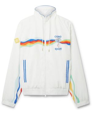 Casablanca Paris Veste De Survêtement Mind Vibrations - White