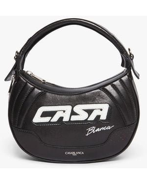 Casablanca Paris Sac Motard Noir - Blue