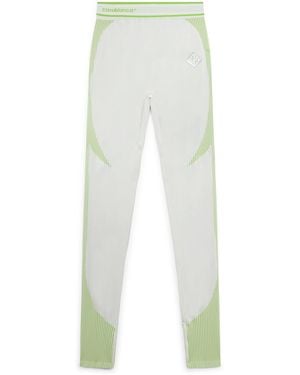Casablanca Paris And Lime Seamless Leggings, By - White