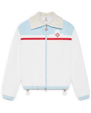 Casablanca Paris Veste De Ski Hybride Pour Femme - White