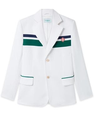 Casablanca Paris Veste De Costume Sportive - White