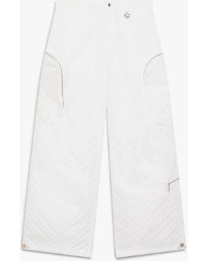 Casablanca Paris Monogram Rave Trousers, By - White