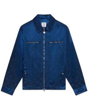 Casablanca Paris Nylon Shacket, By - Blue