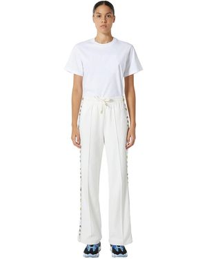 Casablanca Paris Casa Icons Tape Sweatpants, By - White