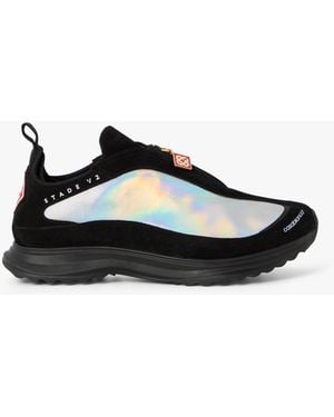Casablanca Paris Stade Zip Trainer, Size By - Black