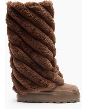 Casadei Double Face Eureka Boot - Brown