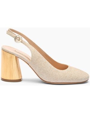 Casadei Opera Cleo Bellagio Slingbacks - Neutro