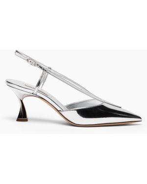 Casadei K-blade Interstellar Victory Slingback - Metallic