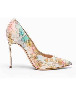 Casadei Blade Cathedral Pump - Metallic