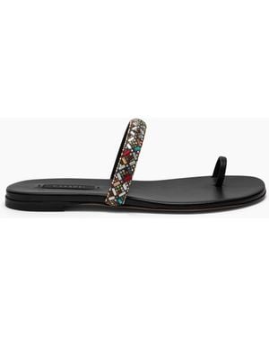 Casadei Vegas Flat - Black