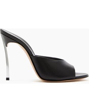 Casadei Blade Minorca Mules - Black