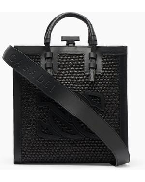 Casadei Beaurivage Mini Shopper - Black
