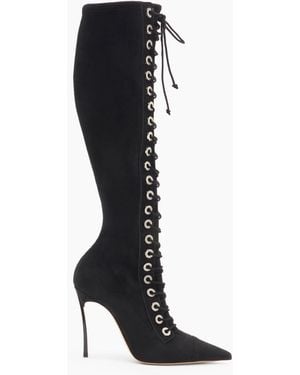 Casadei Vivienne Blade High Boots - Nero