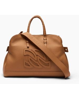 Casadei Mini Park Avenue Bag - Brown
