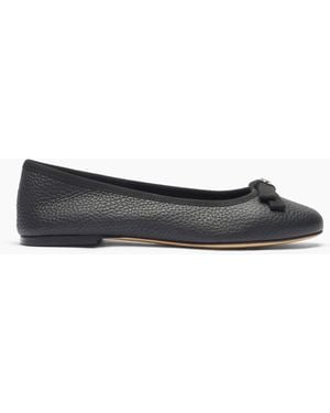 Casadei Leather Ballet Flats - Nero